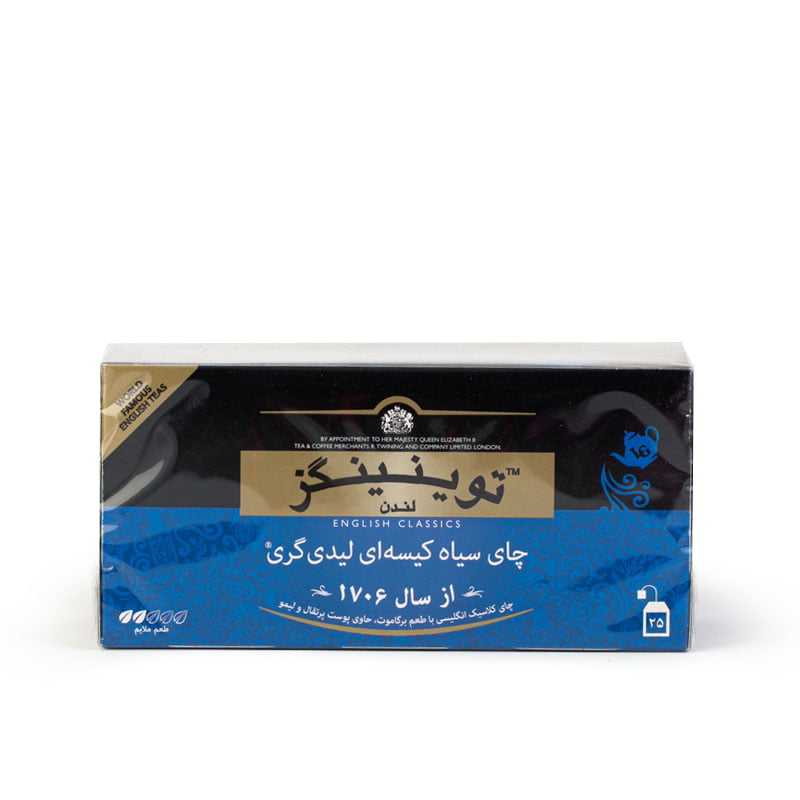 چای کیسه ای توینینگز لیدی گری 25 عددی