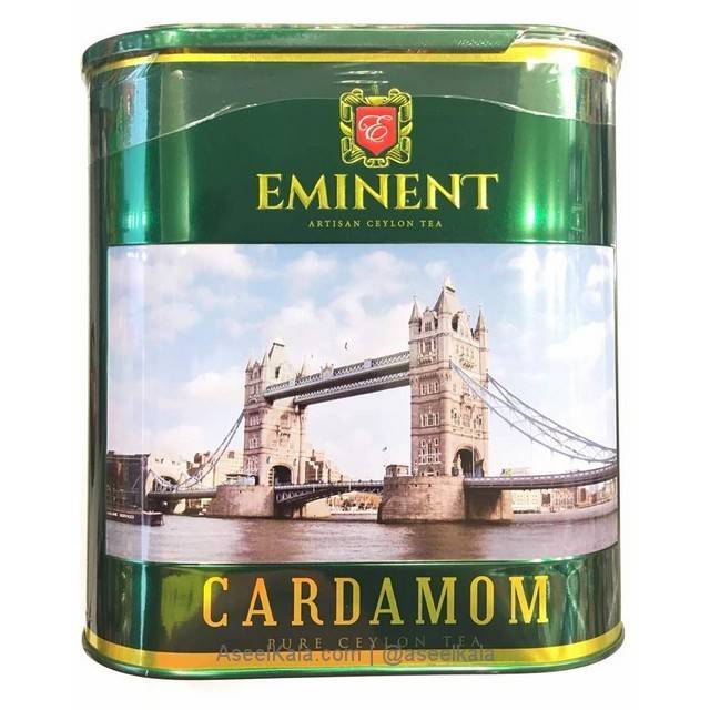 چای امیننت هلی قوطی فلزی 400 گرم ( cardamom)