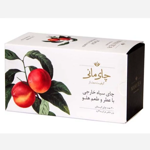 چای کیسه ای هلو برند مانی 20 عددی
